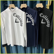 [Callaway] Ladies Golf Polo Shirt | Long Sleeve Moisture Wicking & Quick Dry | Athletic Round Neck S