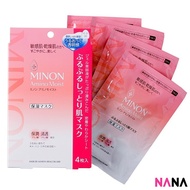Minon Amino Moist Face Mask 4pcs