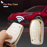 QUENNA 6 Button Car Key Case Car Fob Cover Key Shell For Toyota Alphard PREVIA Car Accessories D8Y3