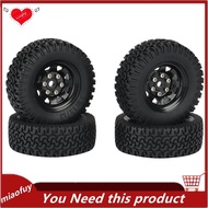 [OnLive] 4PCS 1.55 Metal Beadlock Wheel Rim Tires Set for 1/10 RC Crawler Car Axial Jr 90069 D90 TF2 Tamiya CC01 LC70 MST