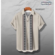 Deped uniform 2026 Sublimation Men's Large Size Teacher's Shirt Casual Men's deped uniform ready to 