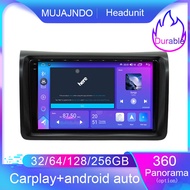 MUJAJNDO 9inch for Nissan urvan nv350 2012-2023 android14 32 64 128 256GB voice command carplay andr