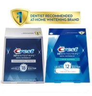 【預購】Crest 3D Whitestrips 佳齒美白牙貼(二合一包裝) 60片 889714002421