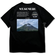 T-shirt Semeru Mountain Climber T-Shirt | Distro Outdoor Hiking Explore Malang Tshirt Mountain Serie