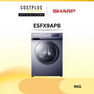 Sharp ESFX9APB Inverter Front Load Washing Machine 9kg | Mesin Basuh