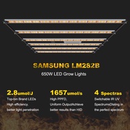 650W 800W 1000W SamsungLM282B พืชเติบโตแถบแสง with ฟังก์ชั่น Timing ไฟปลูก UV IR controller dimmable