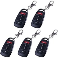 433MHZ Cloning Remote Control Keychain,Universal Garage Door Opener Remote Garage Electric Gate, Dup
