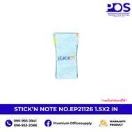 Stick-On Self-Adhesive Note Paper Post it STICK'N No.EP21126 1.5x2 Inches (1 Pack)