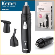 Kemei เครื่องโกนหนวด ตัดแต่งขนจมูก กันจอน โกนขนหู รุ่น KM-309