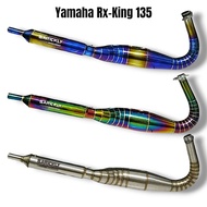 Telo 3v3 RxKing Rx King 135 Stainless Original Barickly Racing Exhaust Undercarriage Piton 3V3 Telo 