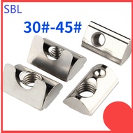 European standard shrapnel nut (nickel plated) M4M5/M6/M8 【SS-HX】