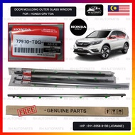 Honda CRV TOA Outer Door Moulding Honda Lining Rubber Outer Glass Window Getah Cermin Pintu