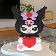 Kuromi Lego Building Blocks 55cm Oversized Kuromi Melody Building Blocks Compatible Lego Building Bl