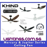 Khind Mercury & Jupiter DC Ceiling Fan