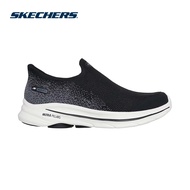 Skechers Men Slip-Ins GOwalk 8 Pelayo Walking Shoes - 216784WW-BKW Air-Cooled Goga Mat Kasut Sneaker