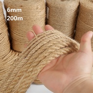 Karrimor SF ม้วนใหญ่! เชือกมะนิลา เกรด A มีหลายขนาดให้เลือก ความยาวประมาณ 200 เมตร 6mm