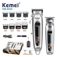 Kemei km-8540 ปัตตาเลี่ยนตัดผม กันขอบ ปัตตะเลี่ยนไร้สาย แบบมืออาชีพ  ของแท้100%
