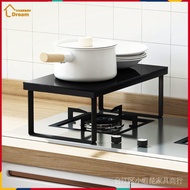 Free shipping Tempered Glass Kitchen Storage Rack Shelves Induction Cooker Stand Countertop Pot Cover Seasoning Gas Hood Rack Stove Rack Oven Rack