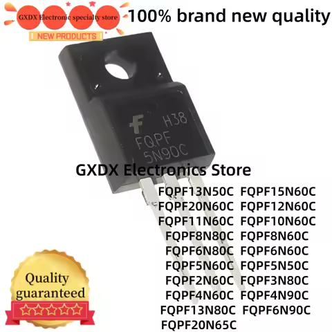 10-30-50PCS NEW FQPF2N60C FQPF3N80C FQPF4N60C FQPF4N90C FQPF5N50C FQPF6N60C FQPF6N80C FQPF8N80C FQPF