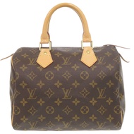 สภาพสวย LOUIS VUITTON Speedy 25 Monogram M41528 กระเป๋าถือ LV 1312【มือสอง】