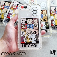 [CASING HP] PIPOPCASE Peanuts Case For Android Oppo Vivo Realme