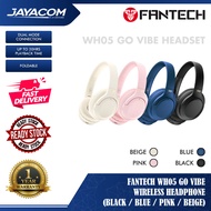 Fantech WH05 Go Vibe Wireless Headphone – Black / Blue / Pink / Beige (Dual Mode Connection / Up To 