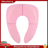 [In Stock]Folding Travel Toilet Seat for Toddlers - Portable & Secure , Non-Slip Suction Cups Pink  