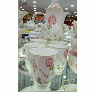 corelle tea set (inspired), set teko country rose