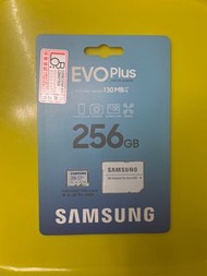 ❗️三星256GB 記憶卡 • Samsung EVO Plus MicroSDXC 256GB 記憶卡 with adapter (130MB/s)