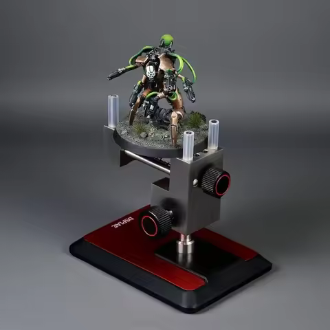 DSPIAE AT-TVB AT-TVA Precision Rotary Bench Vise Adjustable Angle Clamp for Gundam Model Building Cr