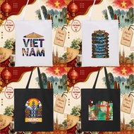 Totebag Tote Bag Goodiebag Goodie Bag Souvenir Bag Vietnam Hanoi Gift Hampers Bag