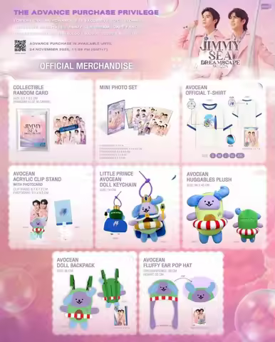 Official Gmmtv Thai Star Jimmy Sea Avocean Thai TV My Magic Prophecy Jimmyyjp Seatawinan Fancon Coll