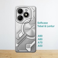 Case itel A90 - itel A80 - itel A70 - itel A50 - Silicone Casing HP flexible material black cool