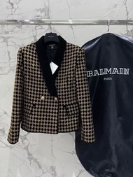 正品⭐️BALMAIN 稜形燙鑽西裝外套