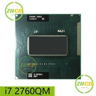 For Intel CPU SR02W I7-2760QM  i7 2760QM Processor 6M PGA 2.4GHz to 3.5GHz laptop