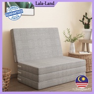 【Ready Stock】Multi Function Sofa Bed Chair Thickened Four Folding Sponge Mattress Student Office Tatami Mattress