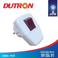 🙏 Steker Arde Switch DUTRON / Steker Arde + Saklar DUTRON - DV-SSL-01
