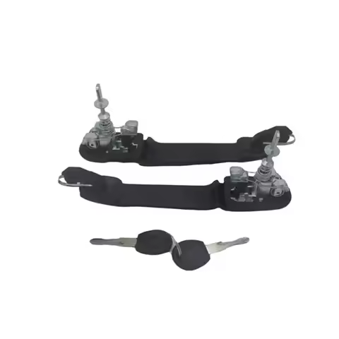 6N0837207C/D 2PCS FRONT LEFT RIGHT DOOR HANDLE WITH 2 SAME KEYS FOR POLO 6N 6N1 6N2 SHARAN SEAT ALHA