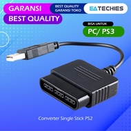 Converter Stik Stick PS2 ke PS3 / PC USB Single 100% Original