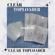 CLEAR PHOTOCARD TOPLOADER SET (1 SET = 5 PCS)