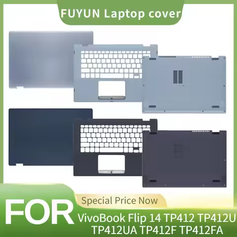 For ASUS VivoBook Flip 14 TP412 TP412U TP412UA TP412F TP412FA New Laptop LCD Rear Cover/Palm Pad/Bot