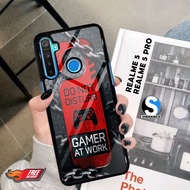 HP Realme 5 5 Pro Case Aesthetic Motifhp Gamer Image Wallpapers Custom Modern Design Cool Case Hardc