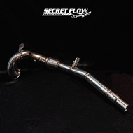 VW Golf GTI MK7 2.0T Secretflow 3.5" Performance Catless Downpipe