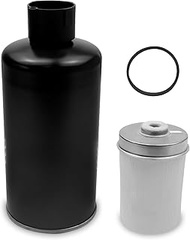 2Pcs Fuel Filter Combo Fit for Mahindra 001081778R93 E006018618D1 1533 1538 4WD T4 HST Cabin, Tracto