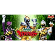 PO Premium Bandai SHODO SUPER Zyuden Sentai Kyoryuger 2 Super Sentai Hero action figure series