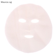 Maurce 100pcs/Pack Disposable Face Mask Diy Soft Non-Toxic Pure Cotton Face Sheet Beauty Tools Breathable Face Mask Sheet Paper SG