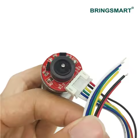 JGA25-371 12V DC Gear Motor Encoder 18-1930RPM Support CW CCW Reversed Speed Control Electric Motor 