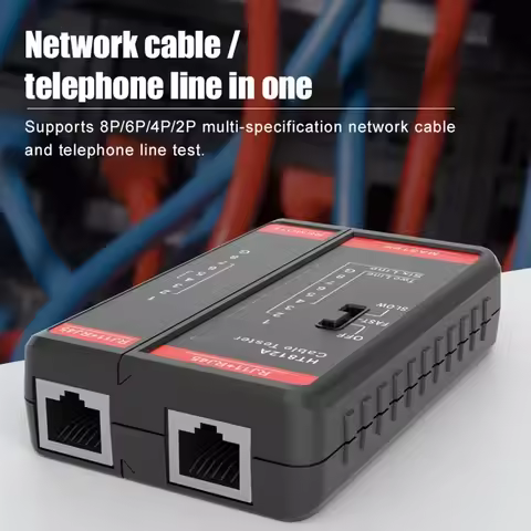 1pc Telephone Line Open Circuit Detector HT812A UTP LAN Cable Finder Cable Tester For RJ45 LAN Teste