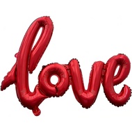 – Belon "I Love You": Belon Huruf "LOVE" 29-Inci — Banner Belon Besar, Sesuai untuk Perkahwinan, Per