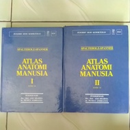 Package of 2 Atlas of Human Anatomy I & II 16th Edition - Spalteholz-Spanner